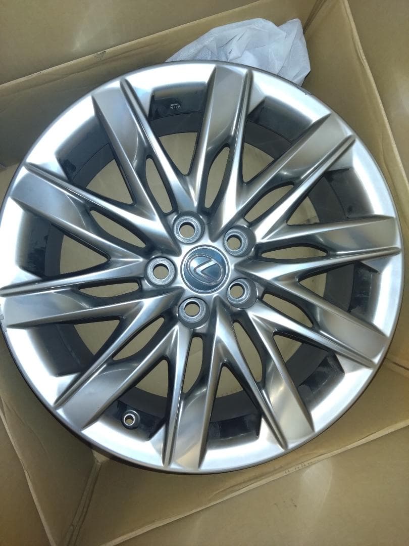 【送料込4本38,000円】レクサス LS500 純正ホイール 19インチ ③