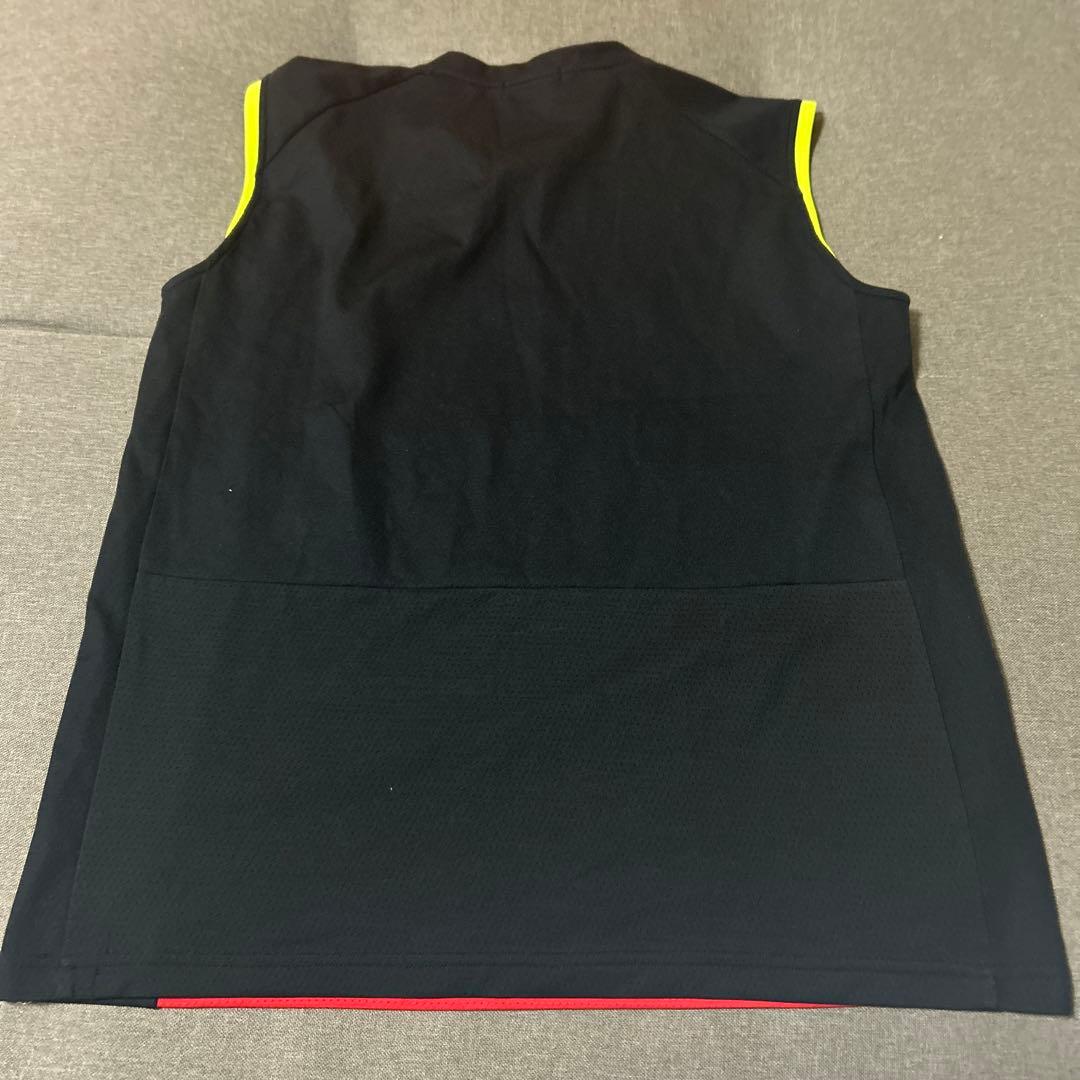 バドミントンヨネックスユニフォームノースリーブ日本代表サイズO桃田賢斗