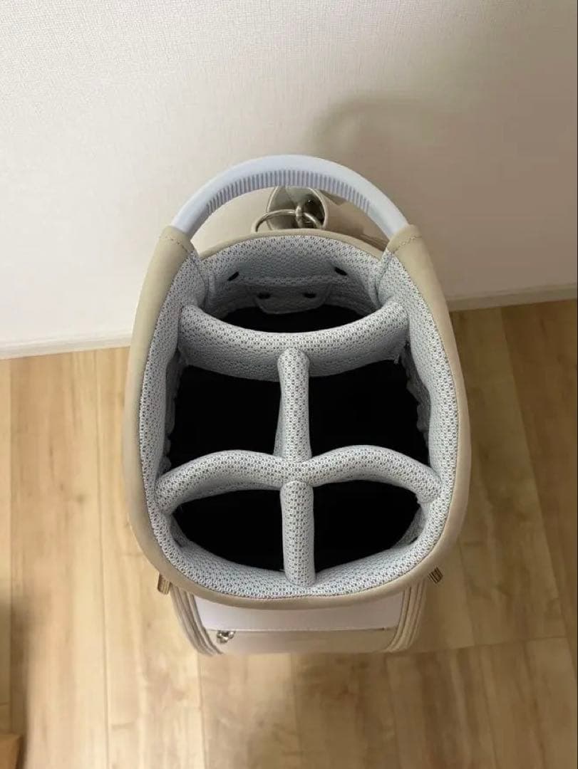 new balance キャディバッグ ベージュ