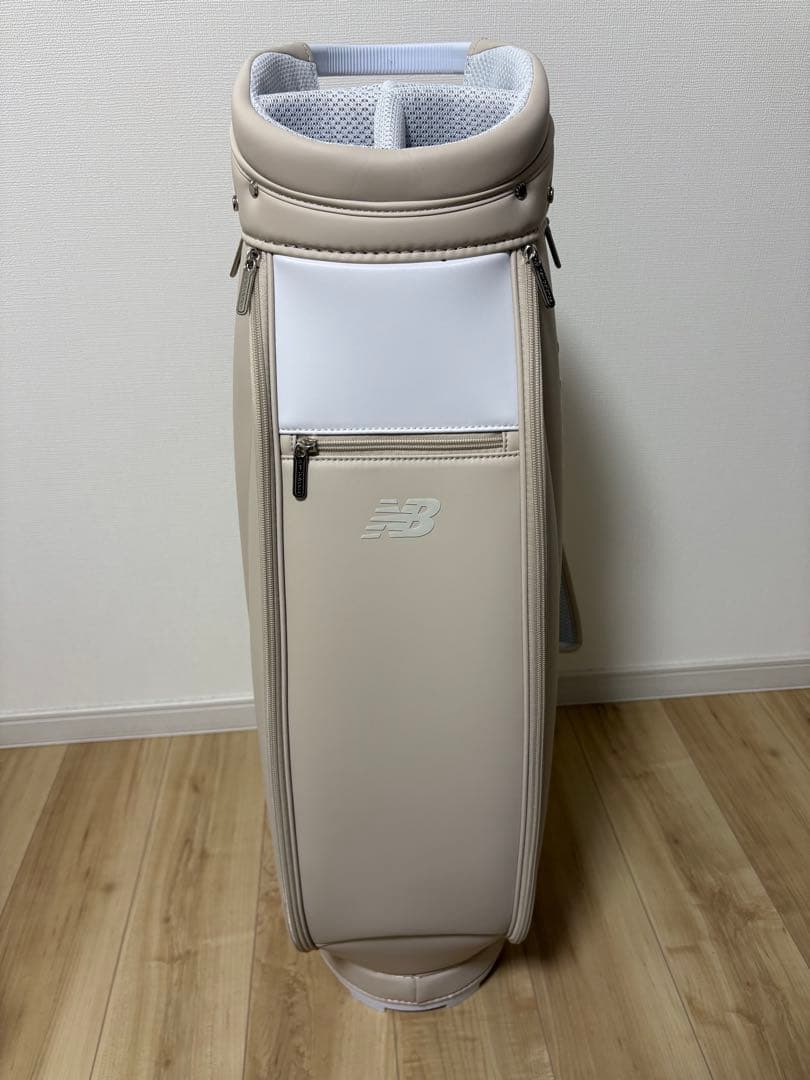 new balance キャディバッグ ベージュ