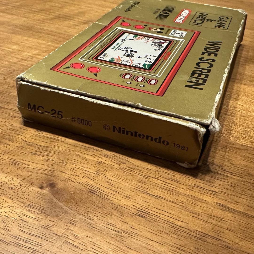 ゲームウォッチ　ミッキーマウス　任天堂　ニンテンドー