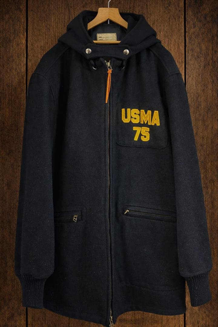 アメリカ陸軍士官学校USMA74ヒューストンHoustonメルトンウールコート