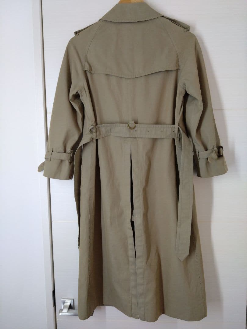 バーバリーズ　ノバチェック　トレンチコート　白タグ　ビンテージ