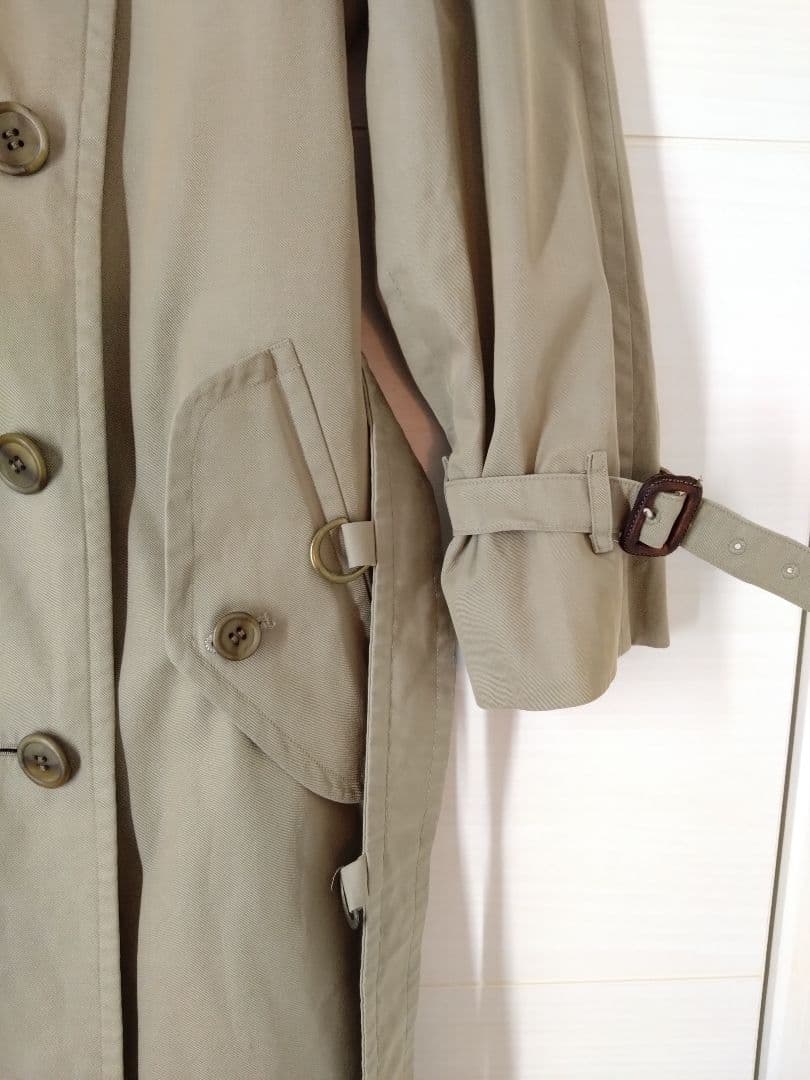 バーバリーズ　ノバチェック　トレンチコート　白タグ　ビンテージ