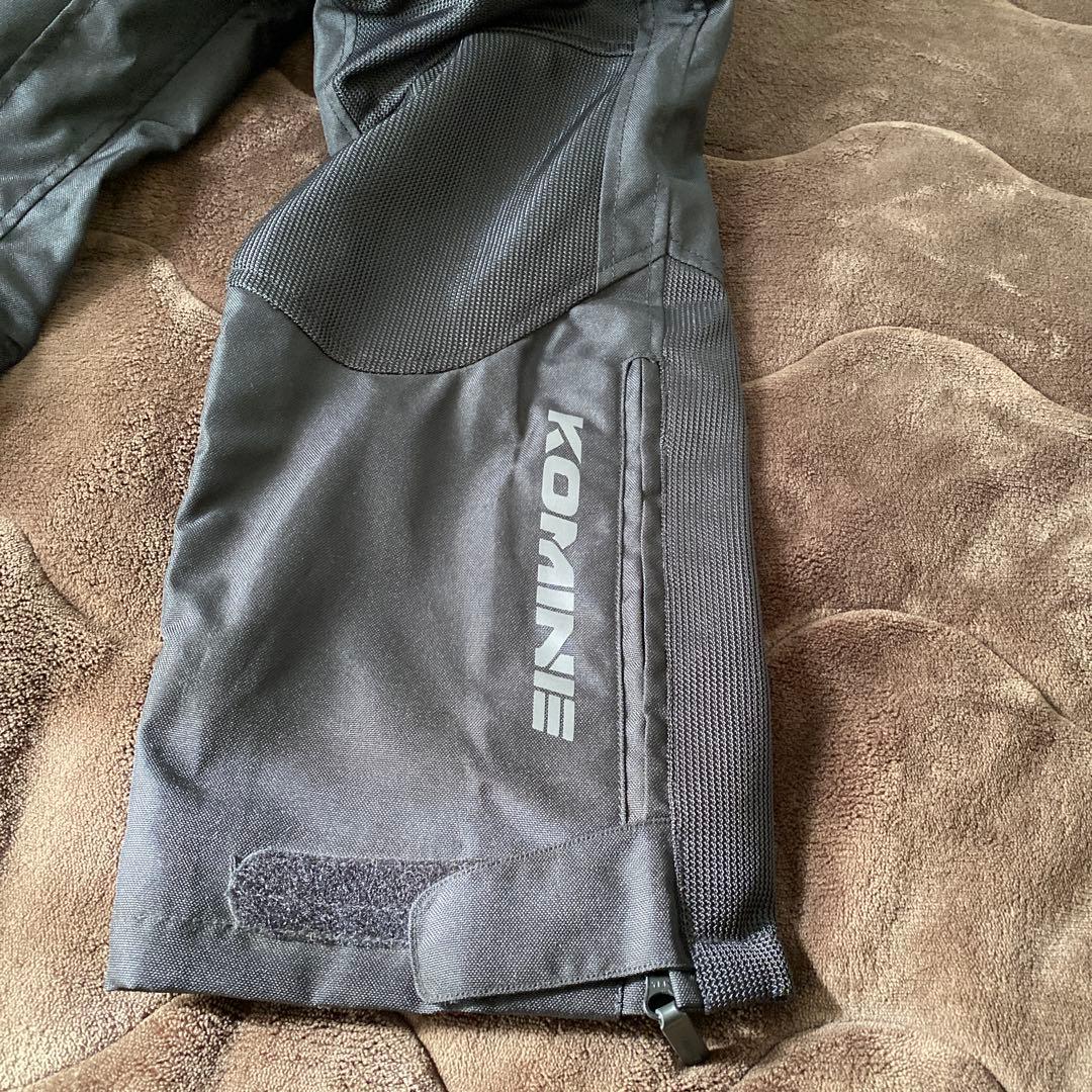 KOMINE バイクパンツ ブラック