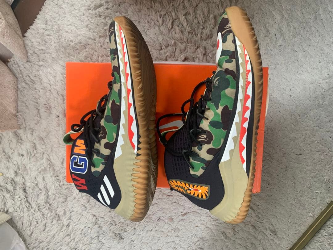 年内断捨離　アディダス×エイプ　デイム4 27cm