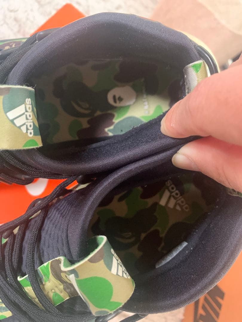 年内断捨離　アディダス×エイプ　デイム4 27cm