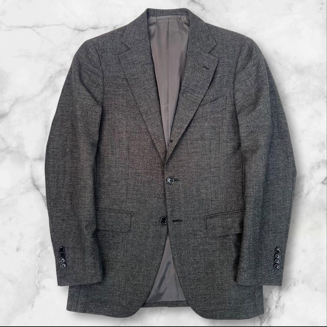 定価約10万 極美品 BEAMS F 3B段返 テーラードジャケット 44/S