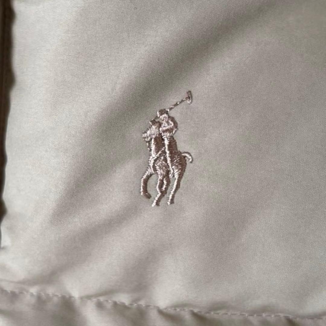 【極美品✨】ポロラルフローレン　ダウンベスト　フード　現行タグ　ポニー刺繍　XS