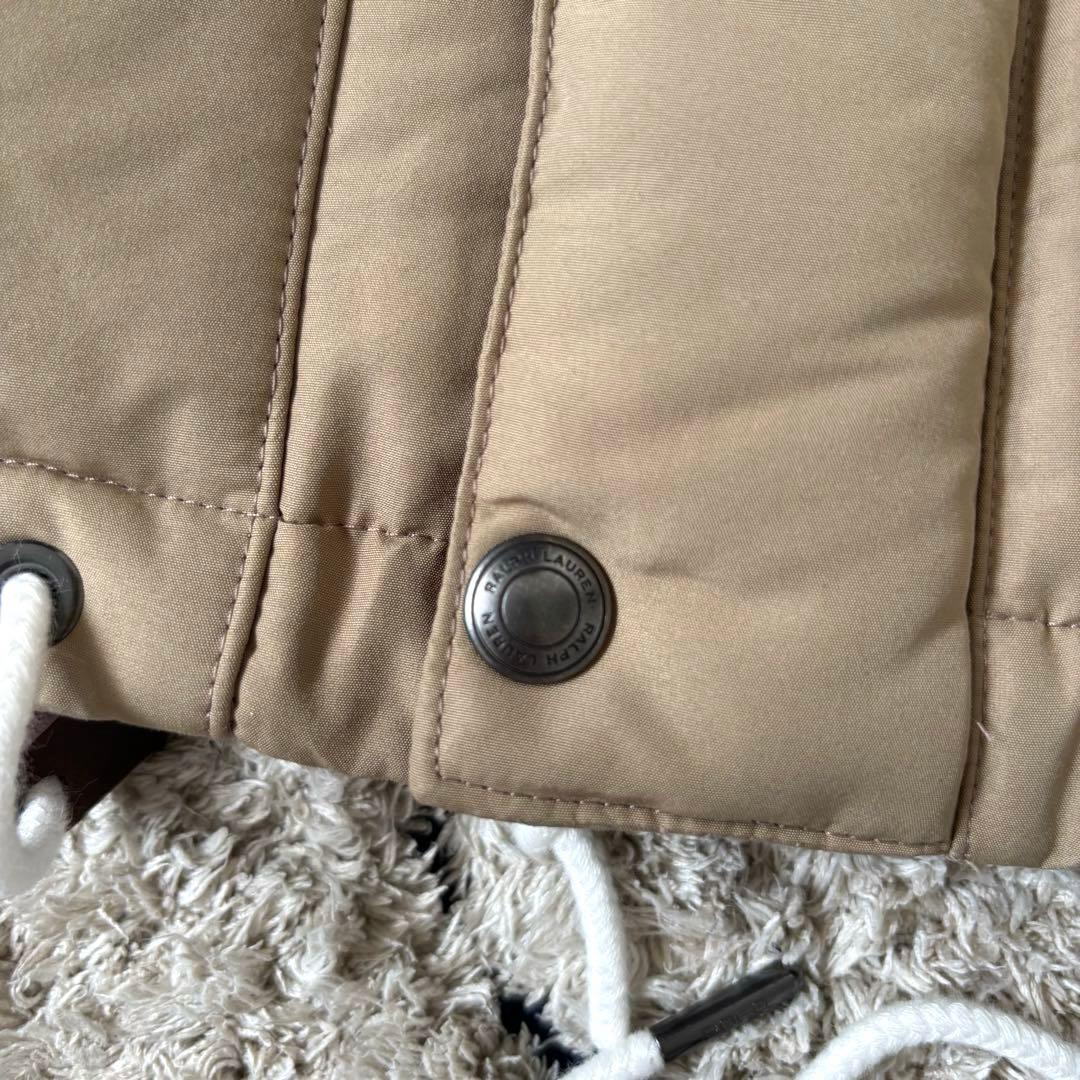 【極美品✨】ポロラルフローレン　ダウンベスト　フード　現行タグ　ポニー刺繍　XS