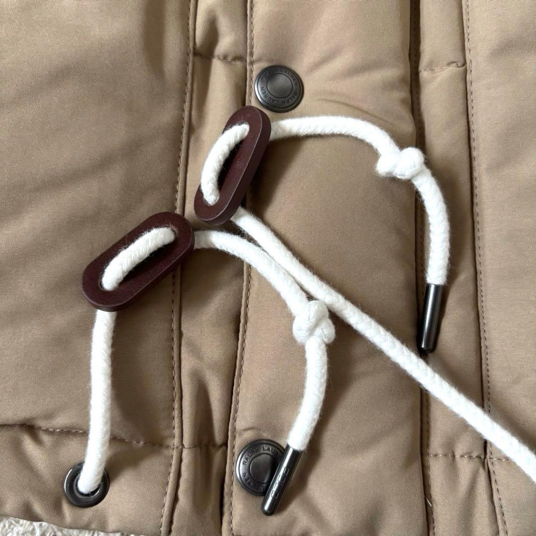 【極美品✨】ポロラルフローレン　ダウンベスト　フード　現行タグ　ポニー刺繍　XS