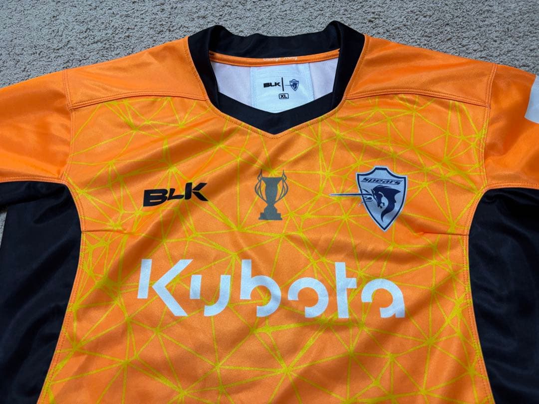 ラグビー　リーグワン　ククボタスピアーズ　船橋　東京ベイ　ジャージ　ユニフォーム