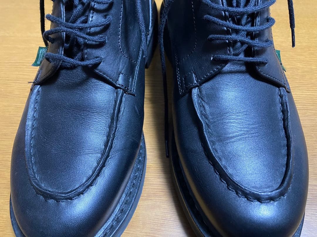 【1回着用のみ】パラブーツ シャンボード ブラック 7.5サイズ