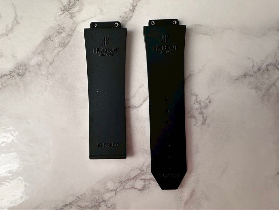 HUBLOT ラバーベルト黒　アエロフュージョン