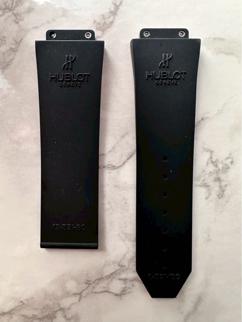HUBLOT ラバーベルト黒　アエロフュージョン