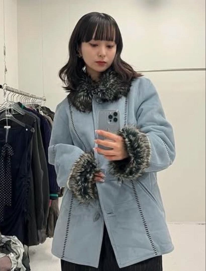 最終セール‼️venezia レディース ファーコート