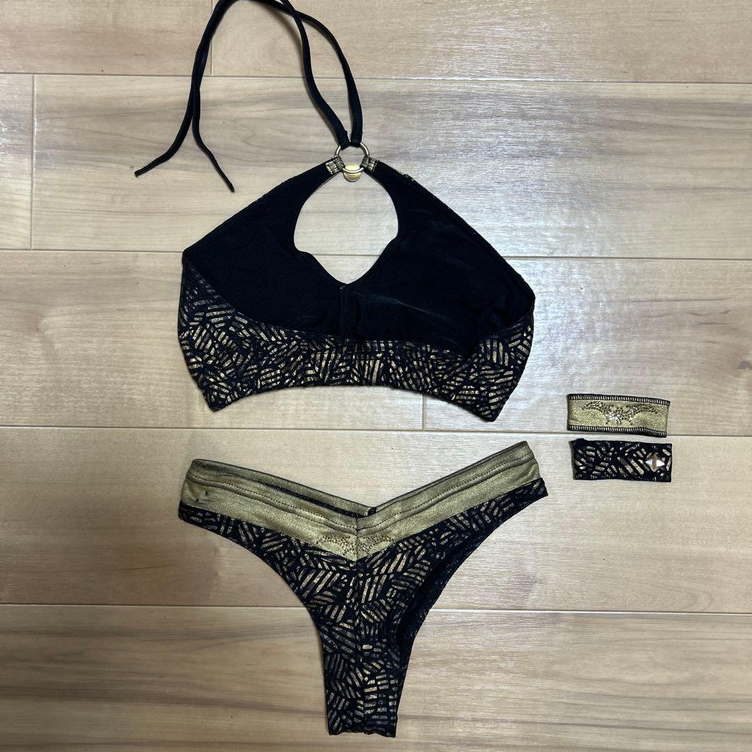 coco・zacqueセパレート水着/スポーツビキニ/コンテスト　上下セット