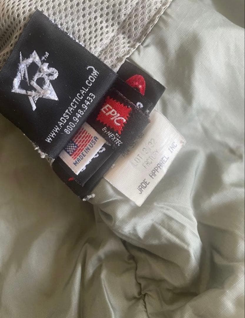 ECWCS LEVEL7 wildthings社製 米軍実物リョーガー