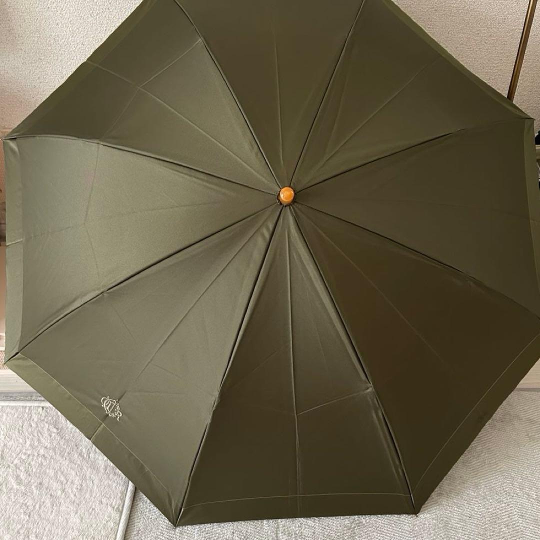 【未使用タグ付】レア！クリスチャンディオール　エンブレムロゴ　折りたたみ傘