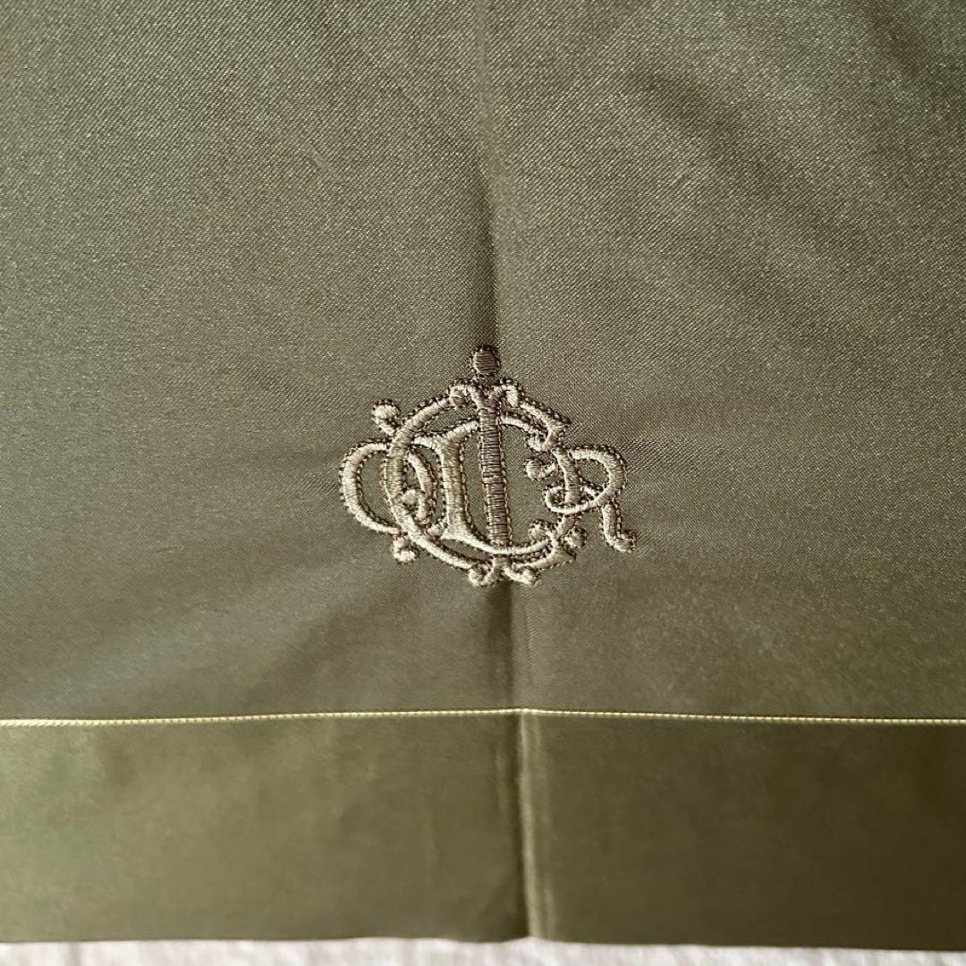 【未使用タグ付】レア！クリスチャンディオール　エンブレムロゴ　折りたたみ傘