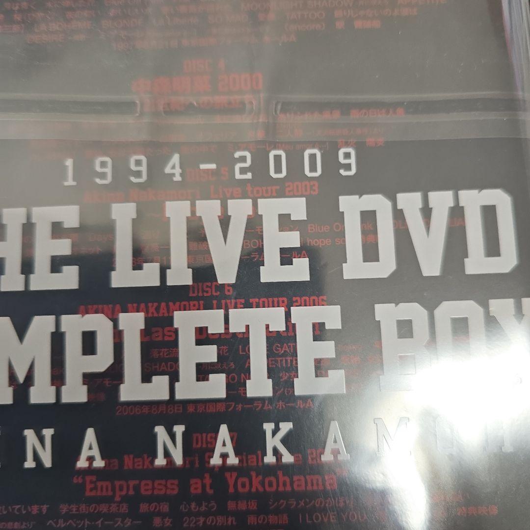 中森明菜/中森明菜 1994-2009 THE LIVE DVD COMPLE…