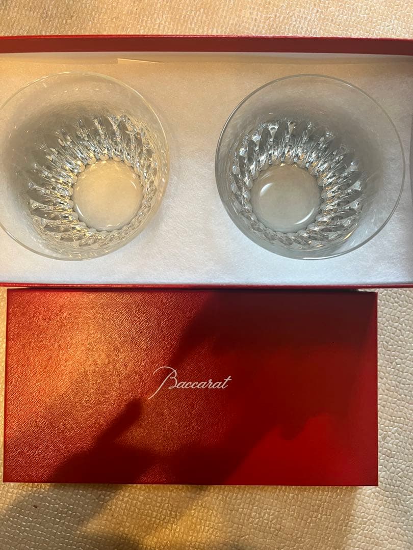 Baccarat クリスタルグラス 2個セット 2022年製