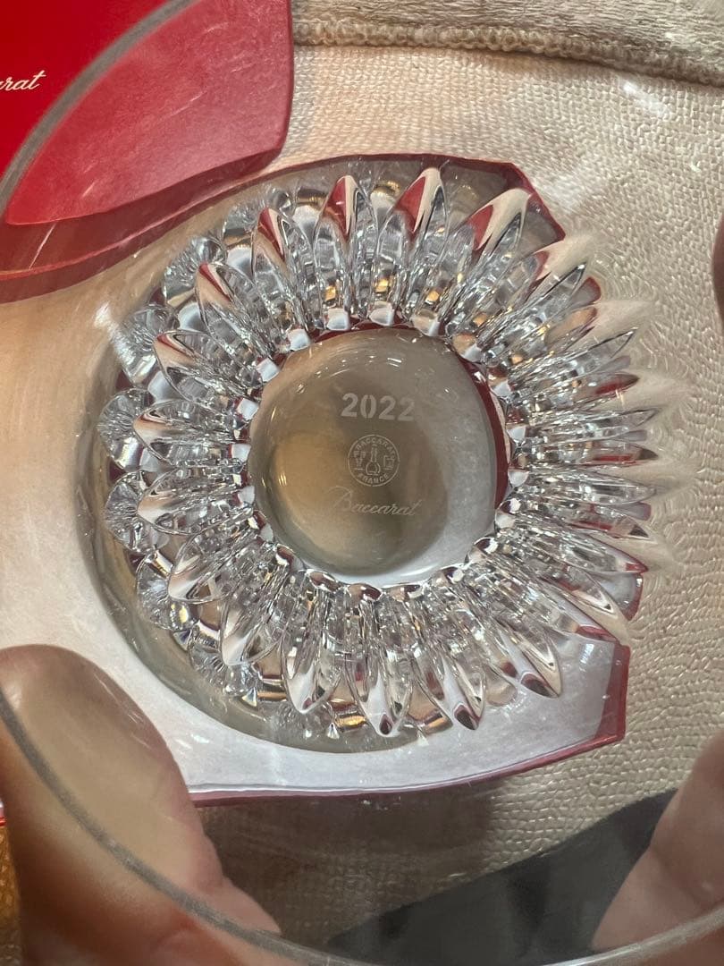 Baccarat クリスタルグラス 2個セット 2022年製