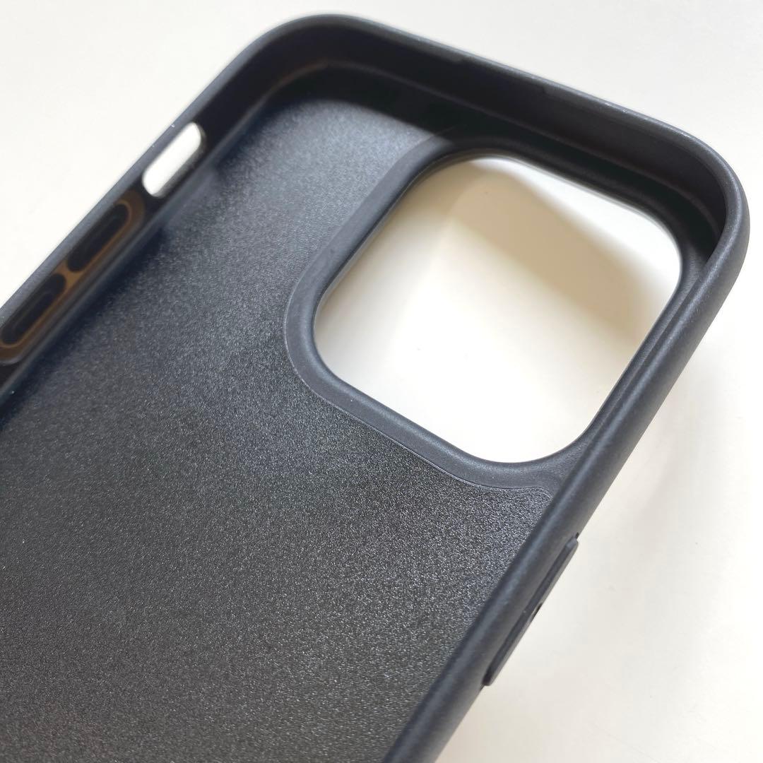 PRADA iPhone14pro スマホケース 三角ロゴ ブラック