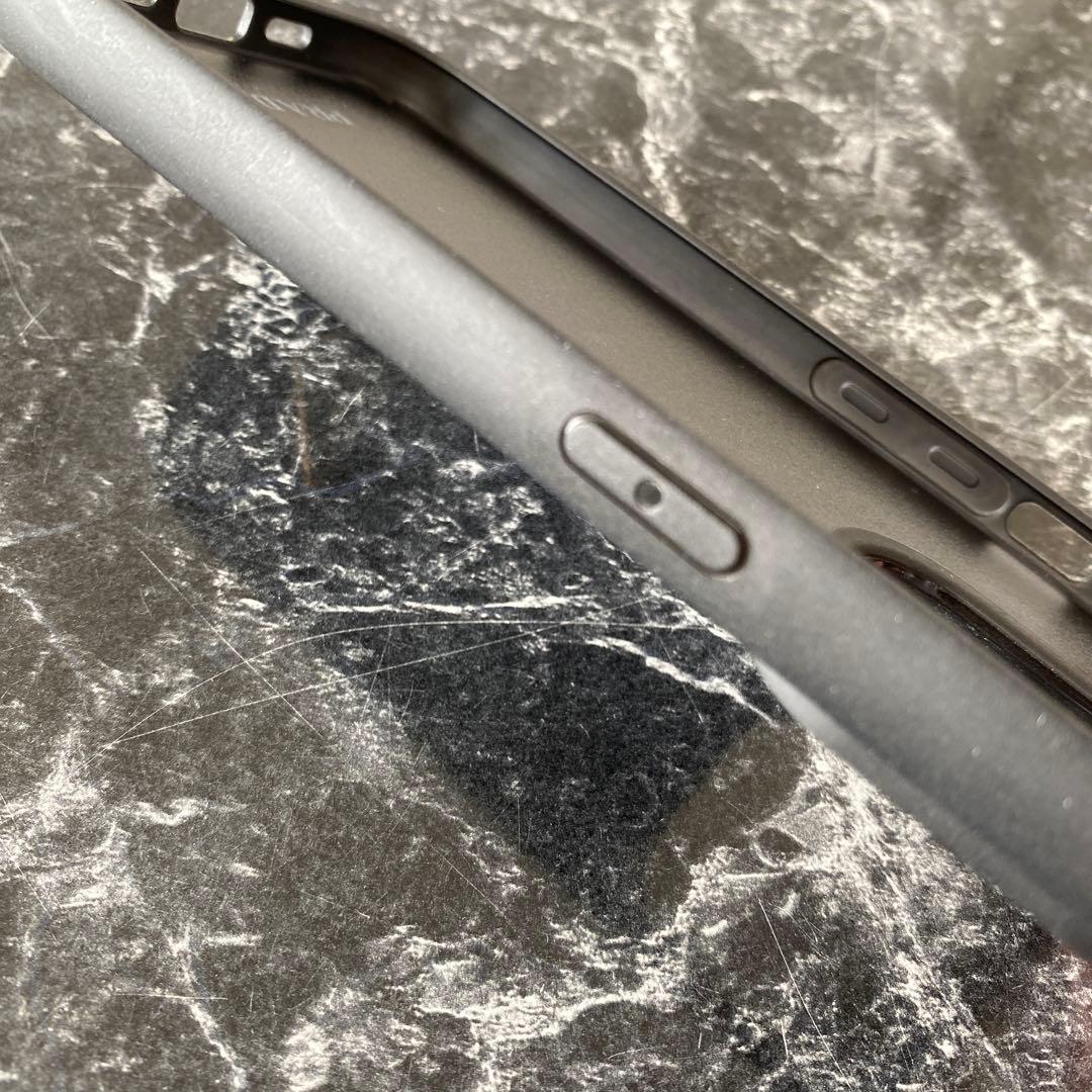 PRADA iPhone14pro スマホケース 三角ロゴ ブラック