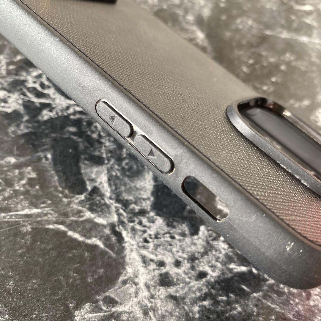 PRADA iPhone14pro スマホケース 三角ロゴ ブラック