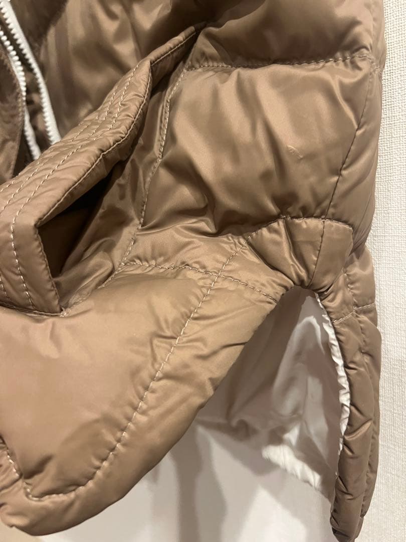 値下げ‼️ブルネロクチネリ42ブラウン キルティングダウンベスト