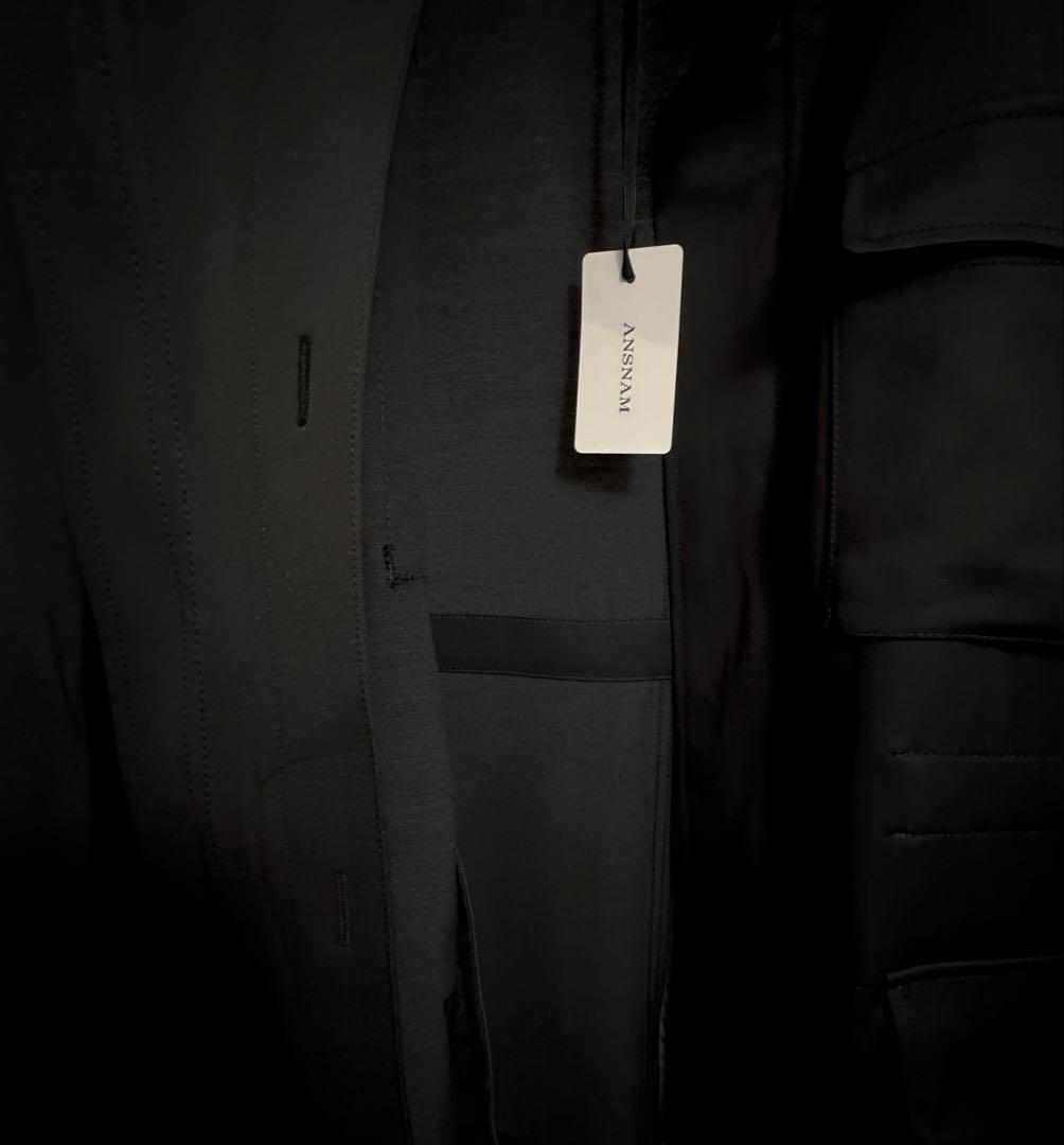 ANSNAM シルクウール M-65 ジャケット