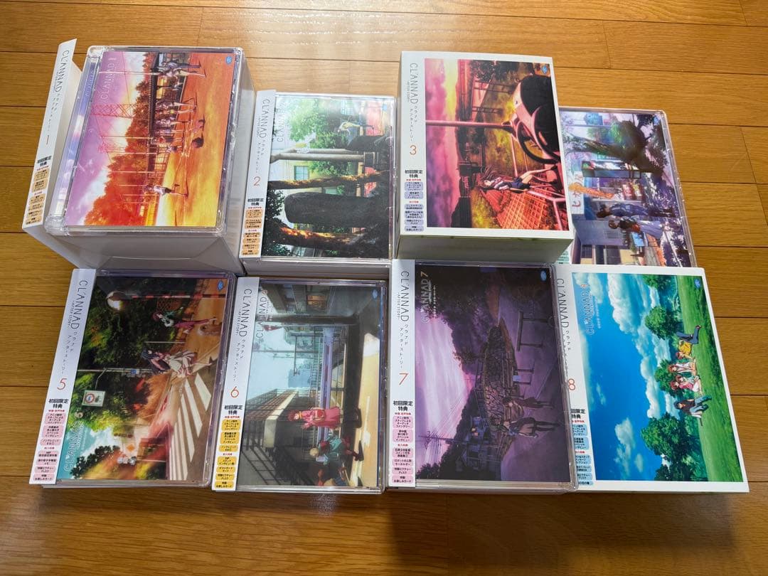 CLANNAD DVD 初回限定版 全巻セット + 特典ディスク付き