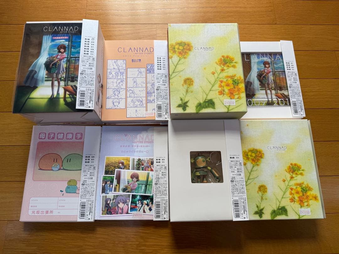 CLANNAD DVD 初回限定版 全巻セット + 特典ディスク付き