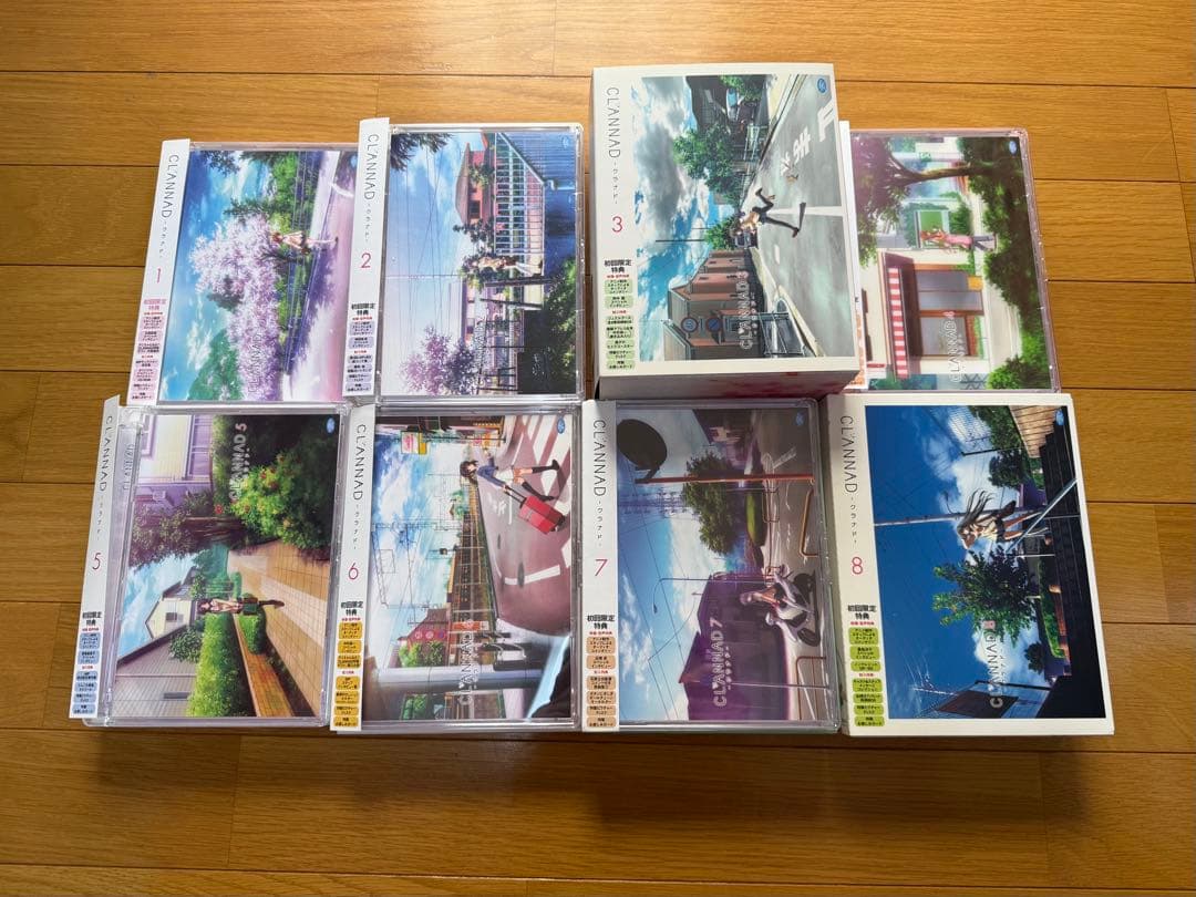 CLANNAD DVD 初回限定版 全巻セット + 特典ディスク付き
