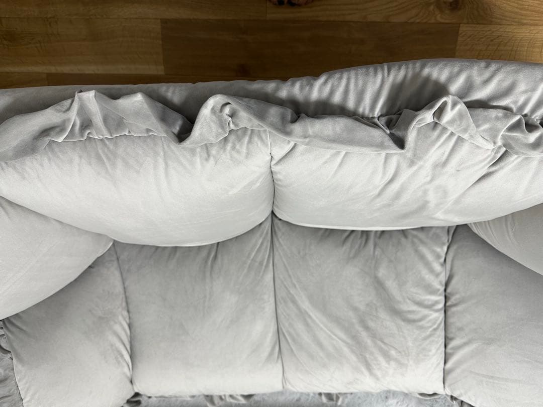 FrancFranc カラン フロアソファ （W1120～1570） グレー