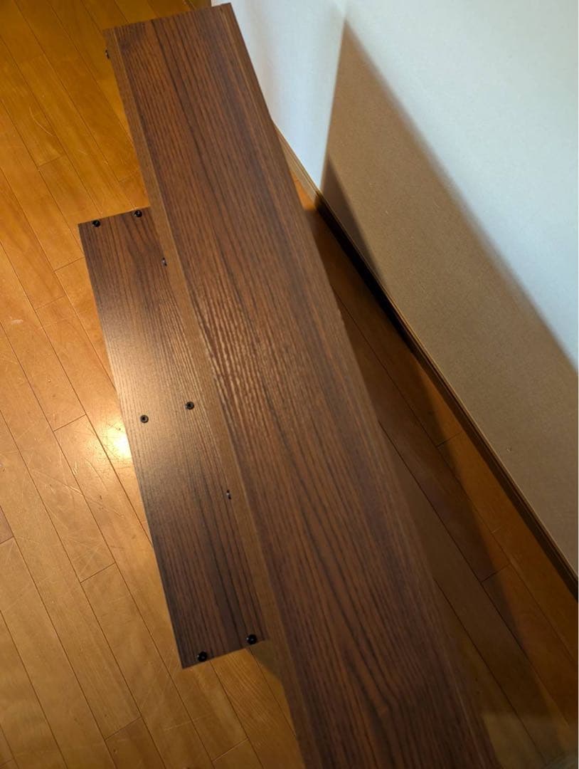 ■送料込■ニトリ 両サイド引き出し付きセンターテーブル ブラウン ローテーブル