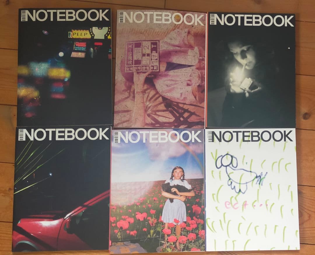 NOTEBOOK映画情報雑誌 6冊