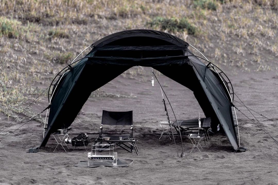 TOKYO CRAFTS 東京クラフト　テンビシェルター　ブラック　ルーフ付き