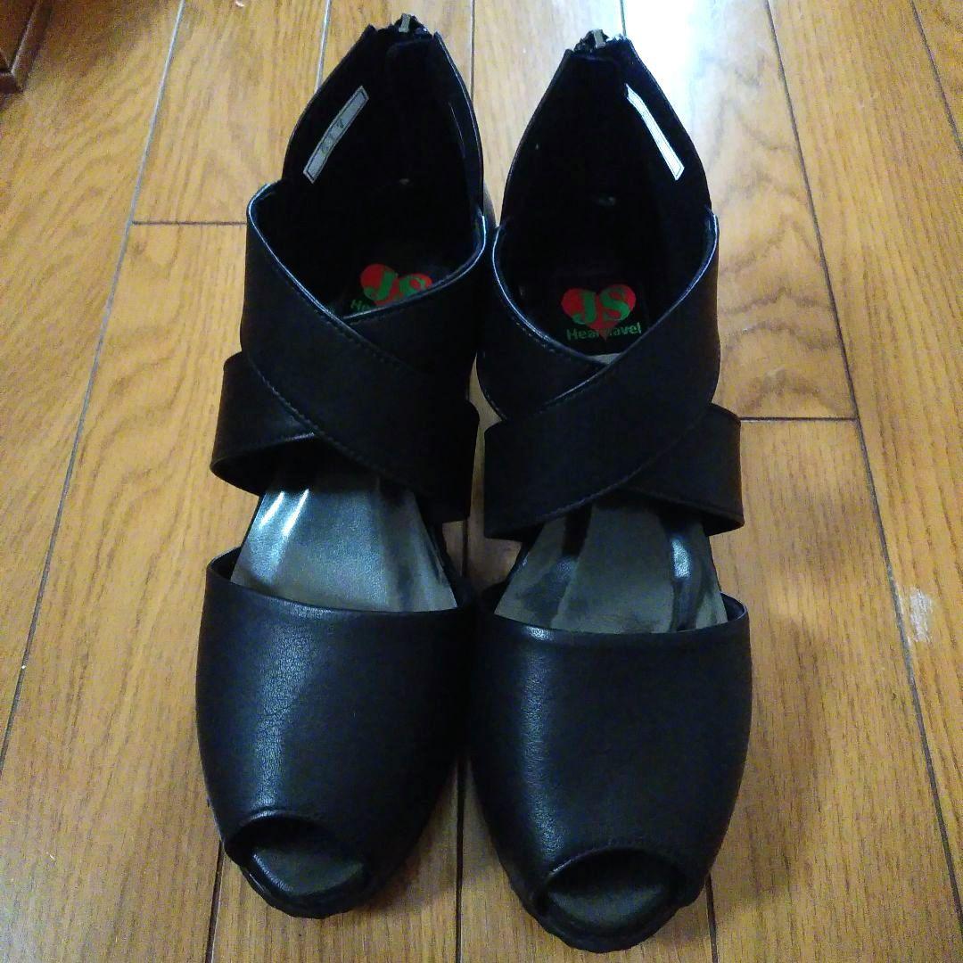 JS Heartlavel ジェイエスハートレーベル クロスベルトデザイン靴