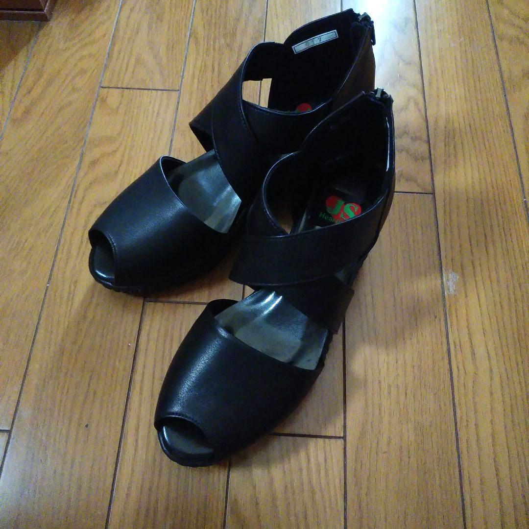 JS Heartlavel ジェイエスハートレーベル クロスベルトデザイン靴