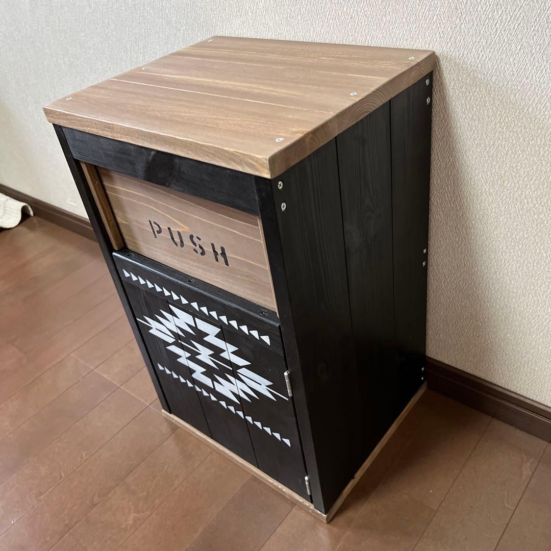 ダストボックス　20L アメリカン　男前インテリア　お洒落ゴミ箱