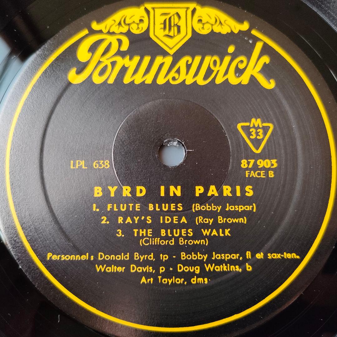 DONALD BYRD　ドナルド・バード　Byrd in Paris　2枚セット