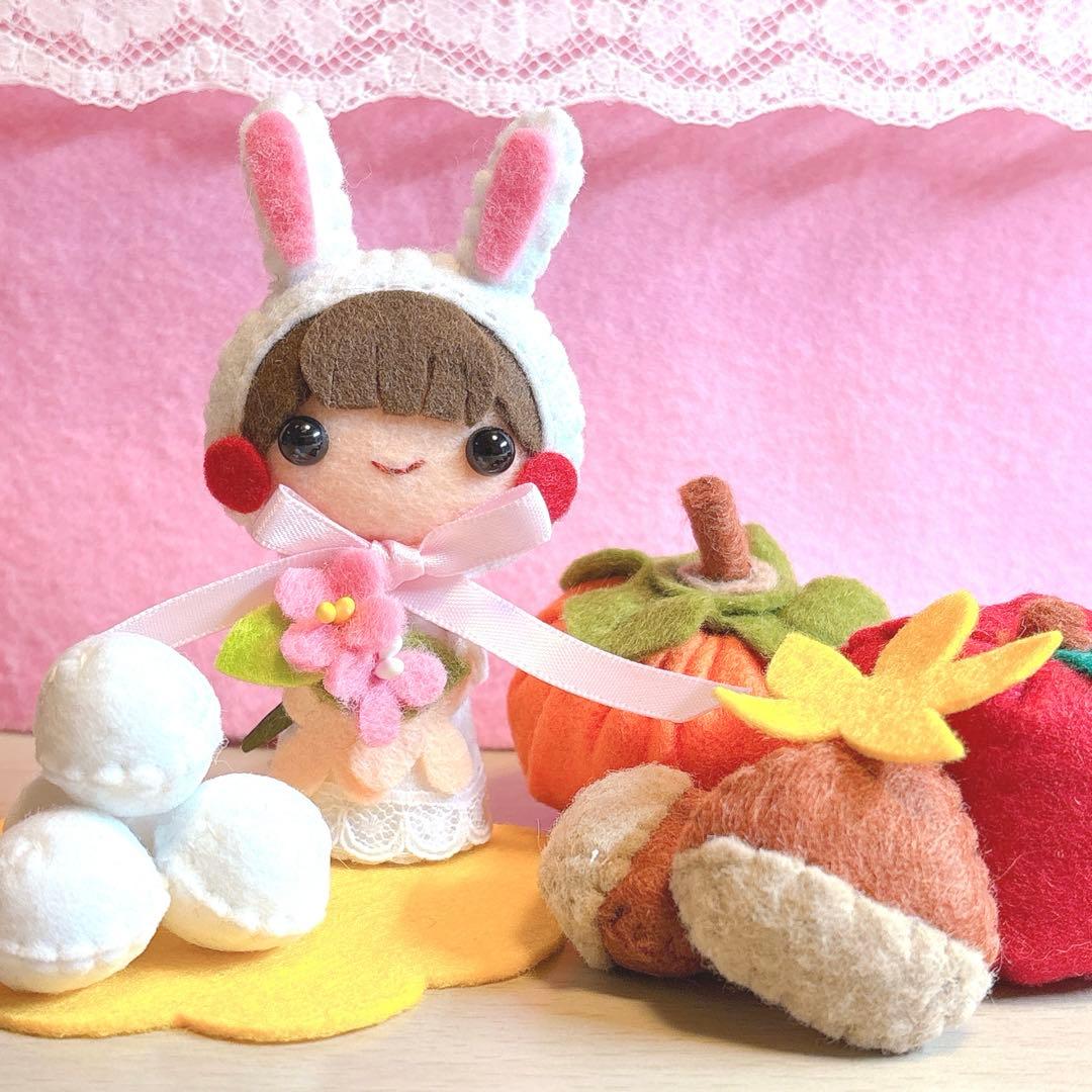 フェルトリース・フェルトフレーム飾り・専用