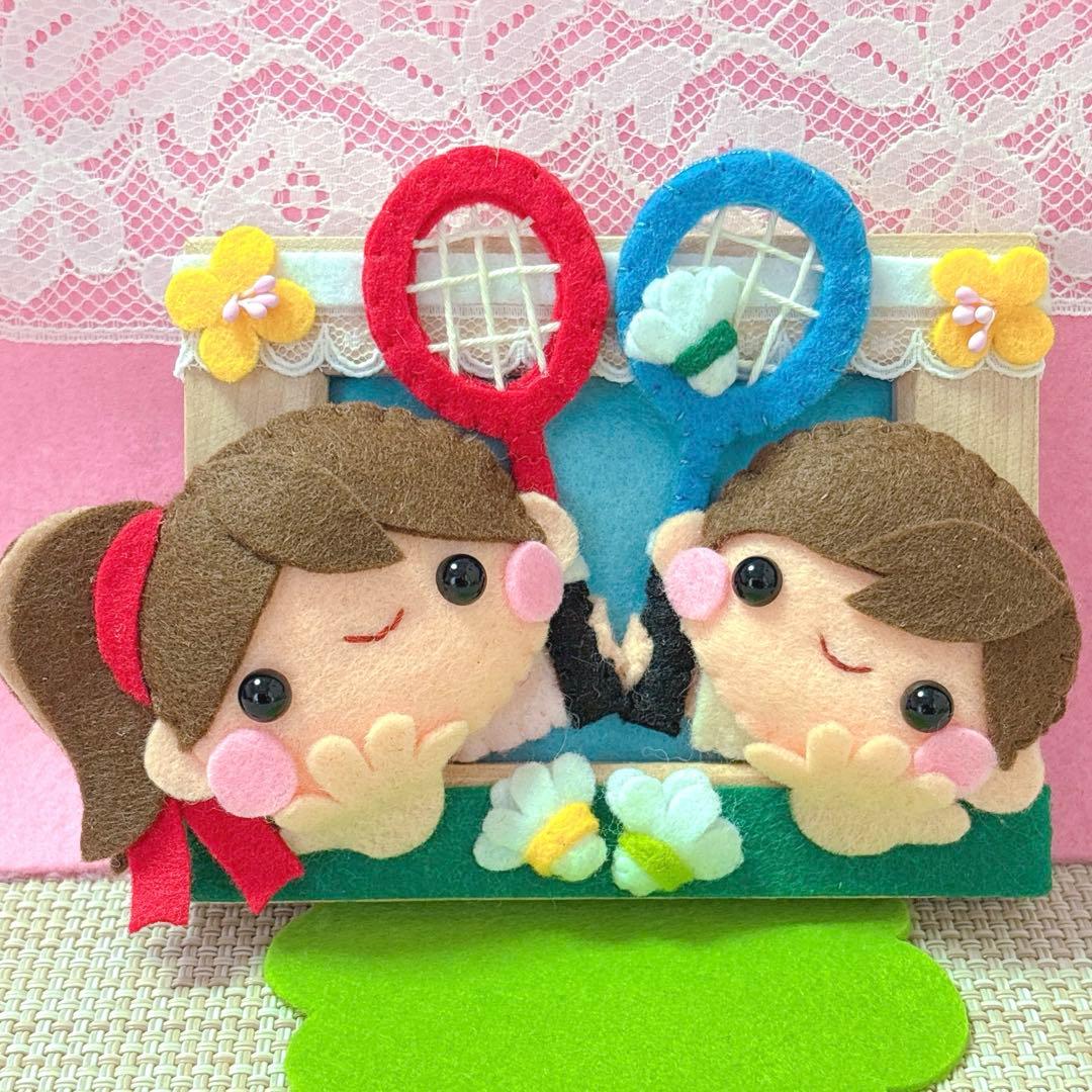 フェルトリース・フェルトフレーム飾り・専用