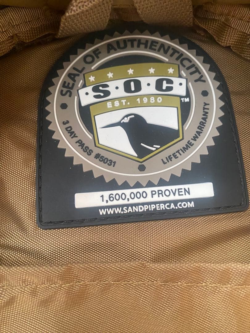 米軍放出品　SOC ミリタリーリュック