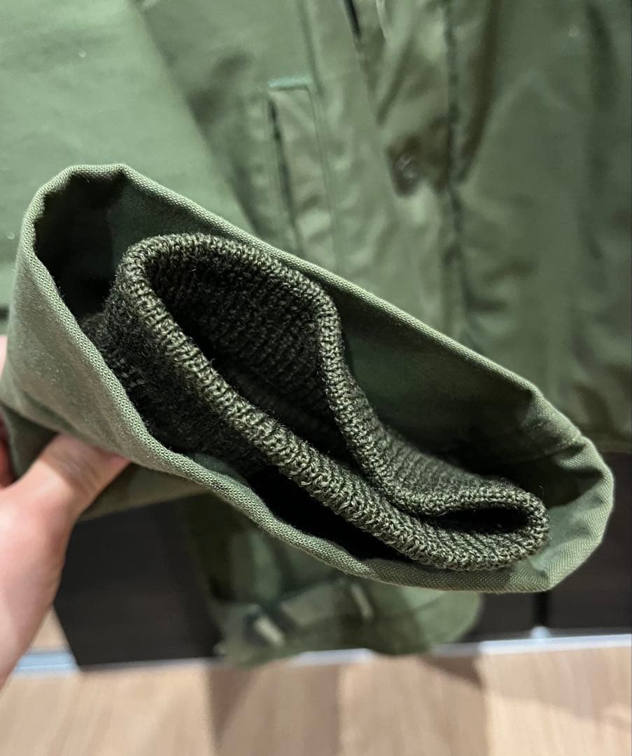 U.S.NAVY　A-2　DECK　JACKET 古着