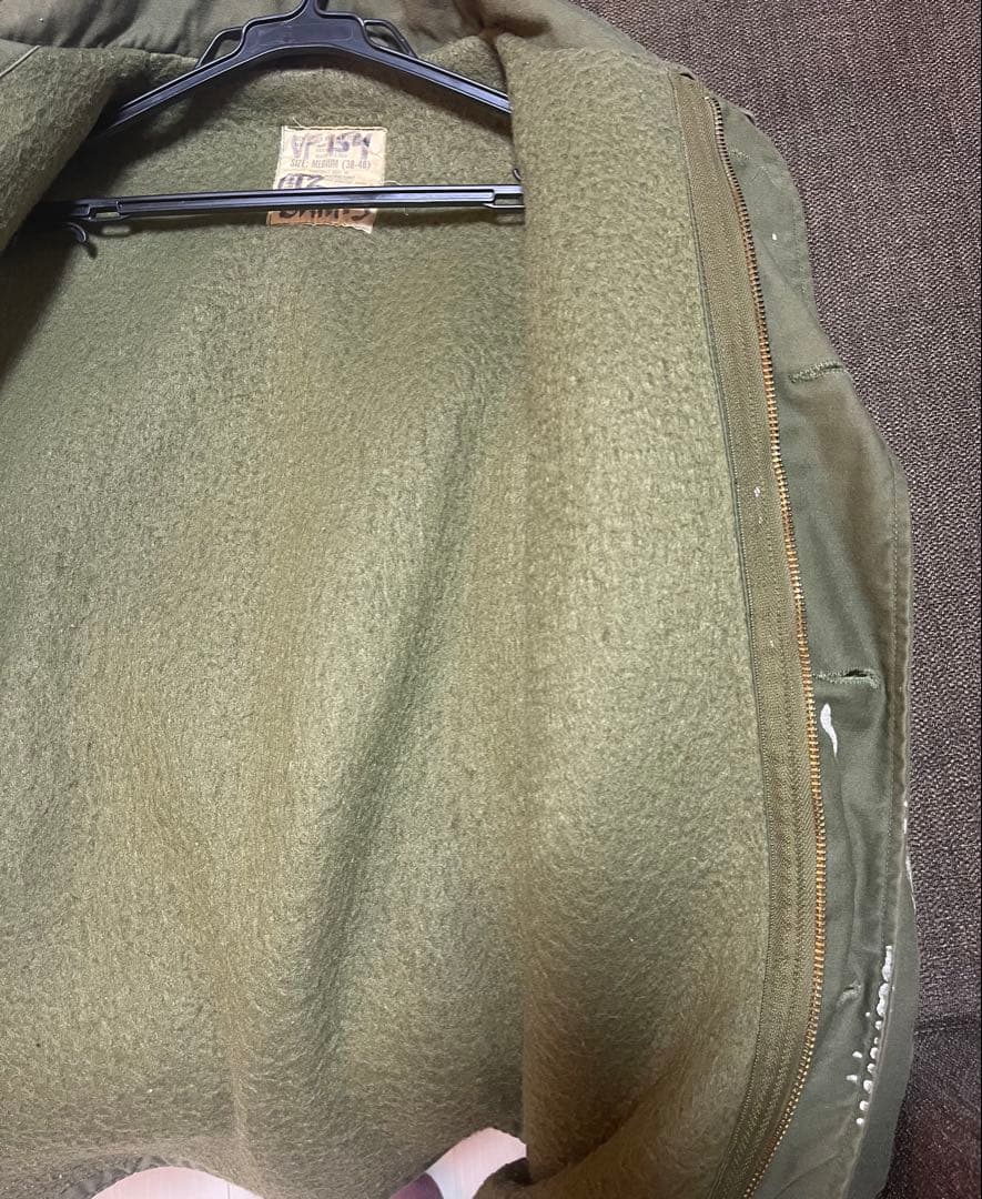 U.S.NAVY　A-2　DECK　JACKET 古着