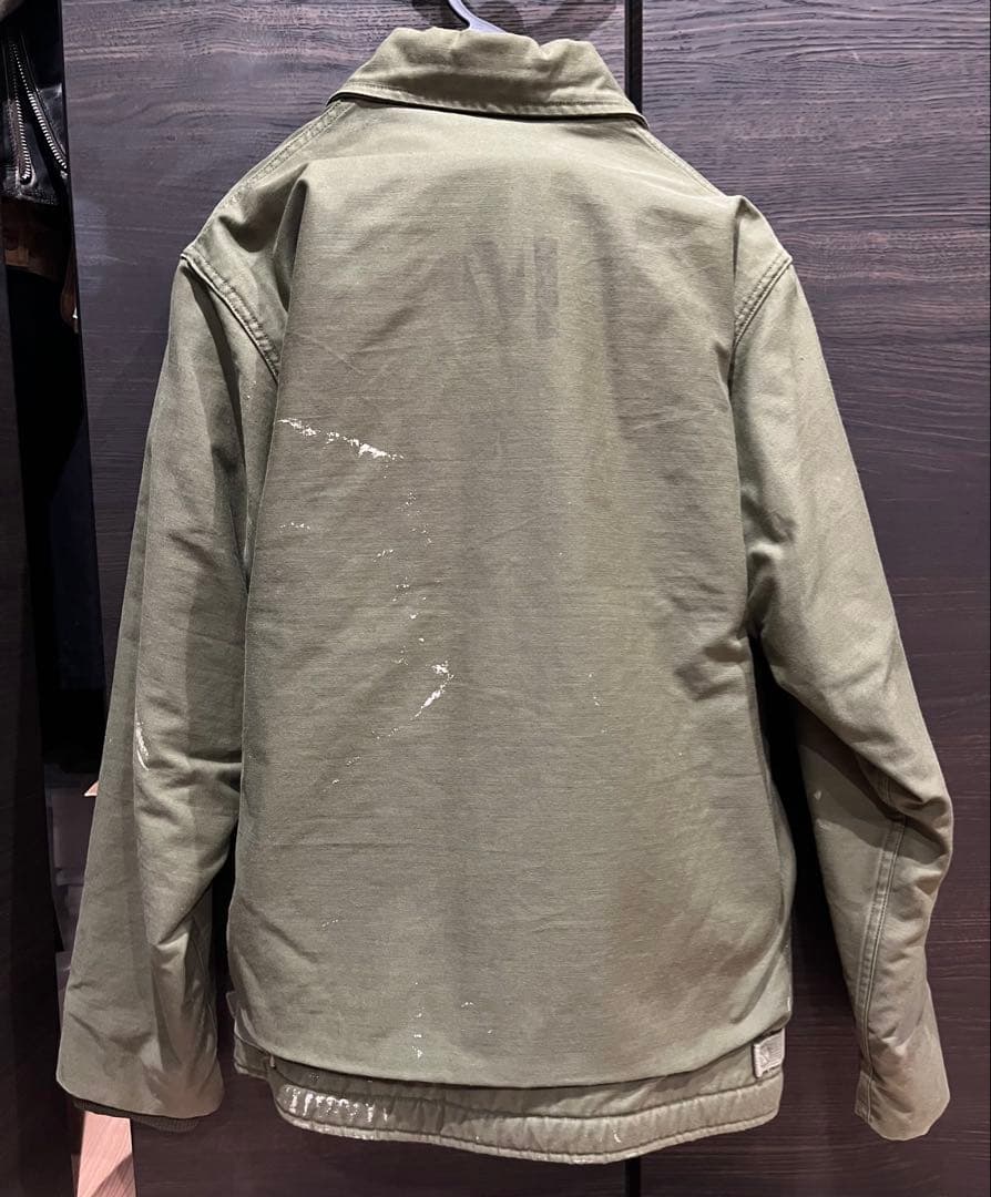 U.S.NAVY　A-2　DECK　JACKET 古着