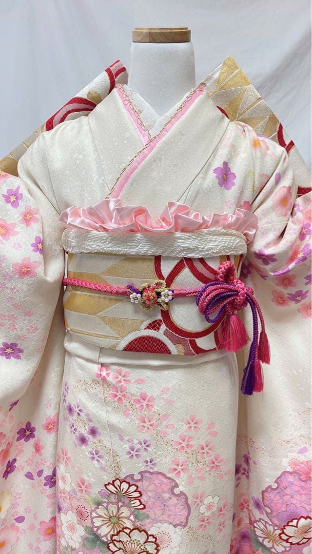 チョコ☆ 品 振袖フルセット　振袖　振袖セット　成人式　振袖7点セット